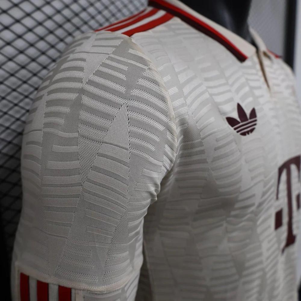 2024/2025 Long Sleeve Player Version Bayern Munchen Third Away Football Shirt