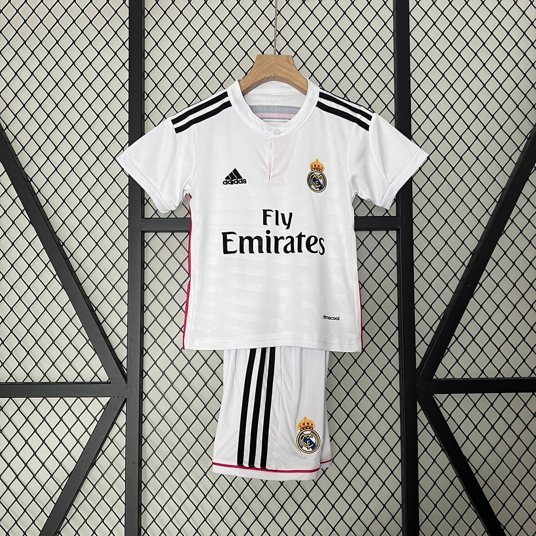 2014/2015 Retro Real Madrid Home Football Shirt Kids