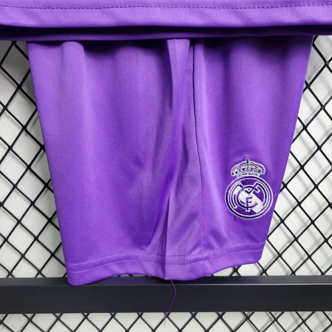 2017/2018 Retro Real Madrid Away Football Shirt Kids