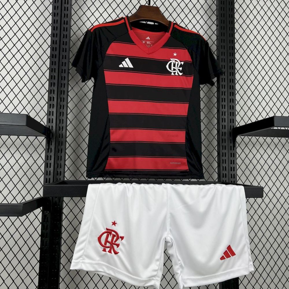 2025/2026 Flamengo Home Football Shirt（Kids    ）