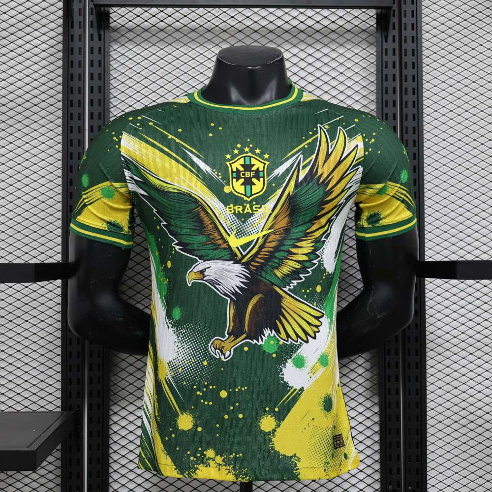 2024/2025 Players Edition Brazil Special Edition Football Jersey