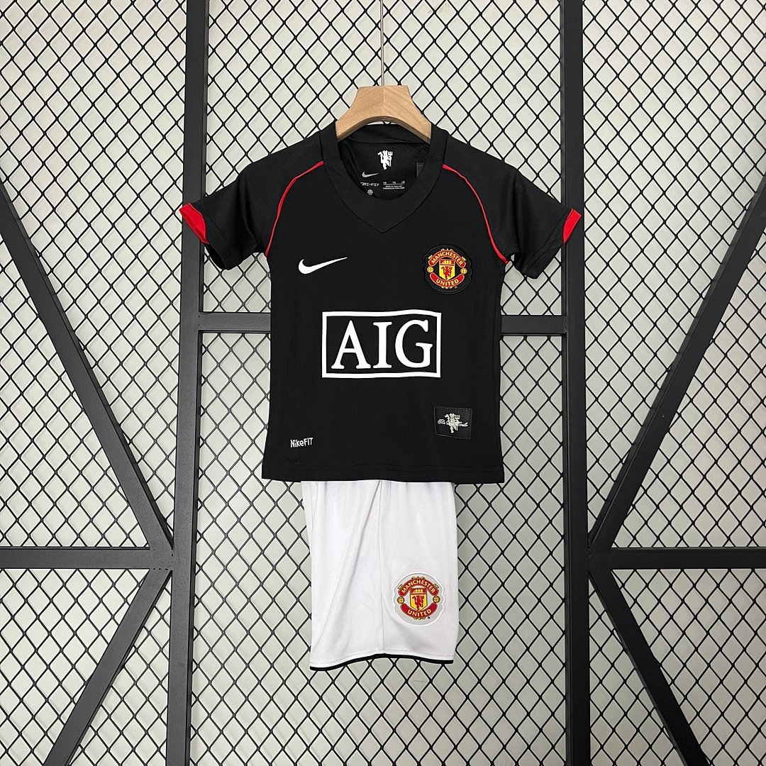 2006/2007 Retro Manchester United Away Football Shirt Kids