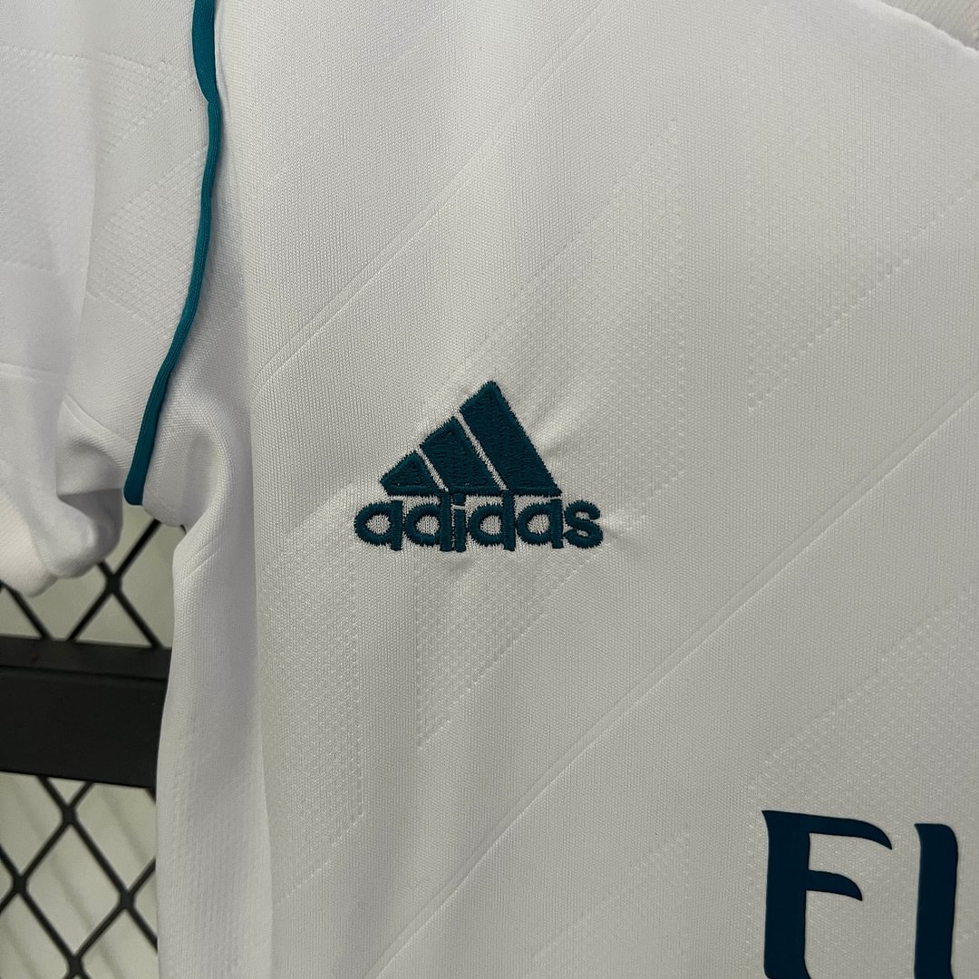2017/2018 Retro Real Madrid Home Football Shirt Kids