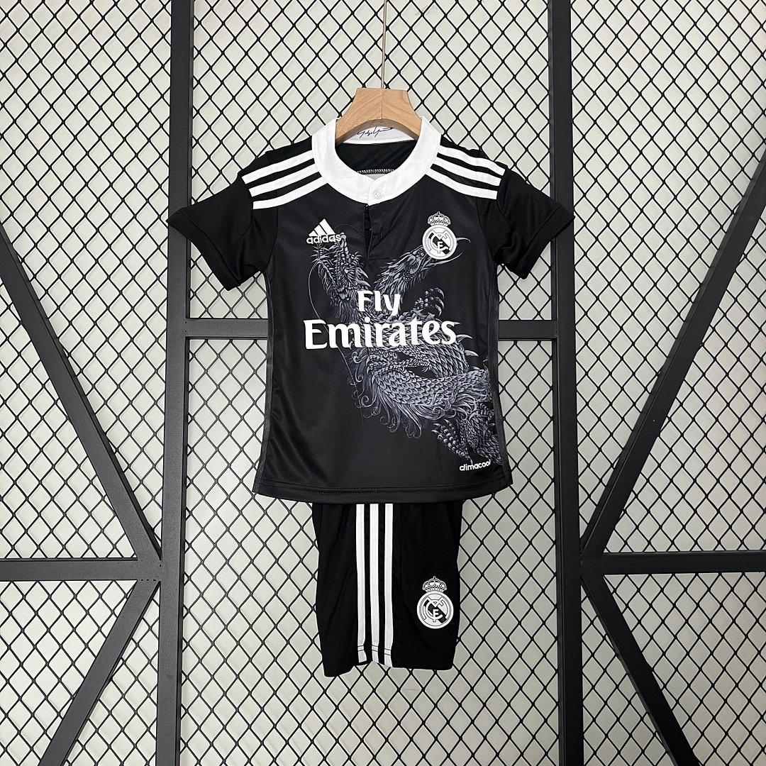 2014/2015 Retro Real Madrid Third Away Football Shirt Kids