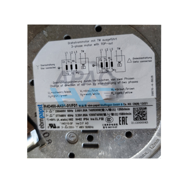 R4D450-AK01-01/F01 ebm-papst