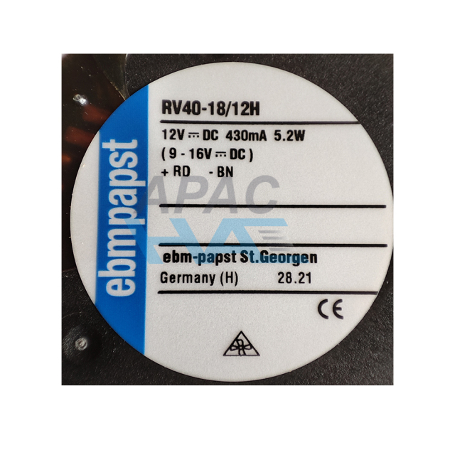RV40-18/12H  ebm-papst