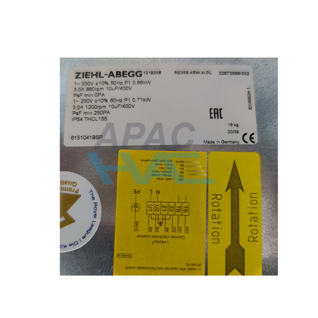 RD25S-4EW.4I.DL  ZIEHL-ABEGG