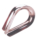 Stainless Steel European Commercial Wire Rope Thimble