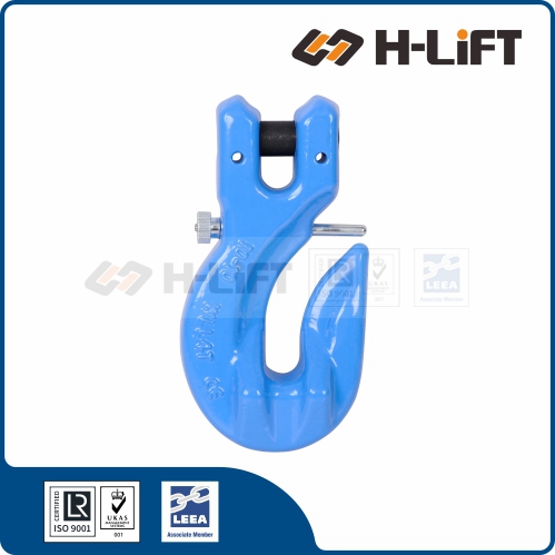 G100 Clevis Grab Hook with Pin (SCG) | Locking Chain Shortener | H