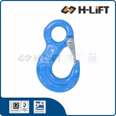 Grade 100 Eye Sling Hook with Safety Latch ESH type