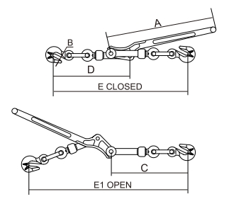 G70 Lever Load Binder with Standard Grab Hooks
