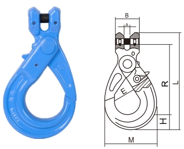 G-100 Clevis Self Locking Hook CSK