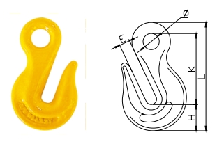 Grade 80 Eye Grab Hook