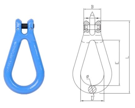 G-100 Clevis Reeving Link CRL