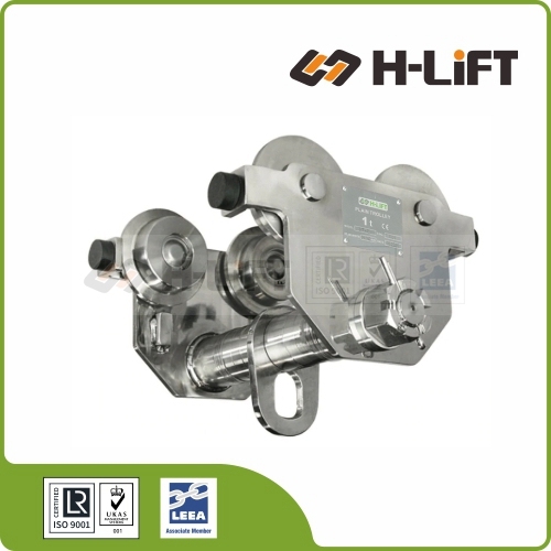 Stainless Steel Plain Trolley and Geared Trolley