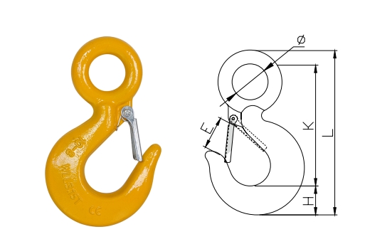 Grade 80 Eye Hook Product Shot
