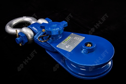 Snatch Block with shackle