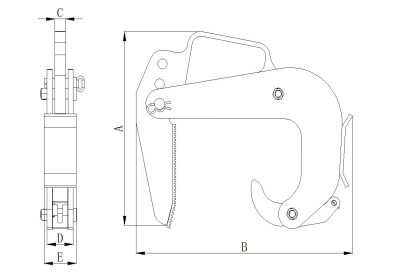 Concrete Pipe Lifting Clamp CPL Type