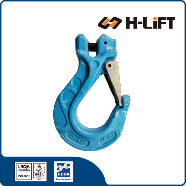 Grade 120 Clevis Sling Hook with Latch, CSH type