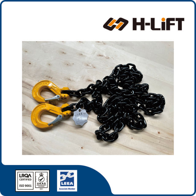 Grade 80 Lashing Chain with Clevis Hooks