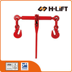 G80 Ratchet Load Binder with Shortening Grab Hooks and Locking Pins ELBH type