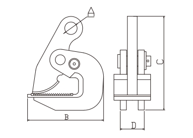 Horizontal Lifting Clamp HLC-B Type
