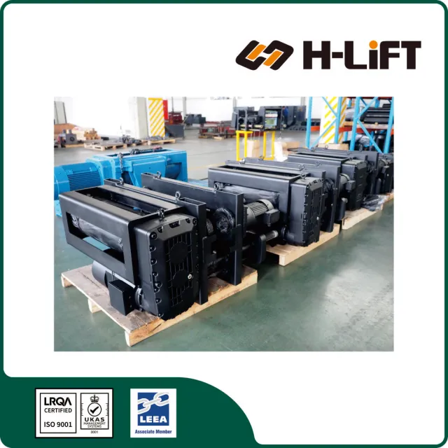 low-headroom electric wire rope hoist alternative view