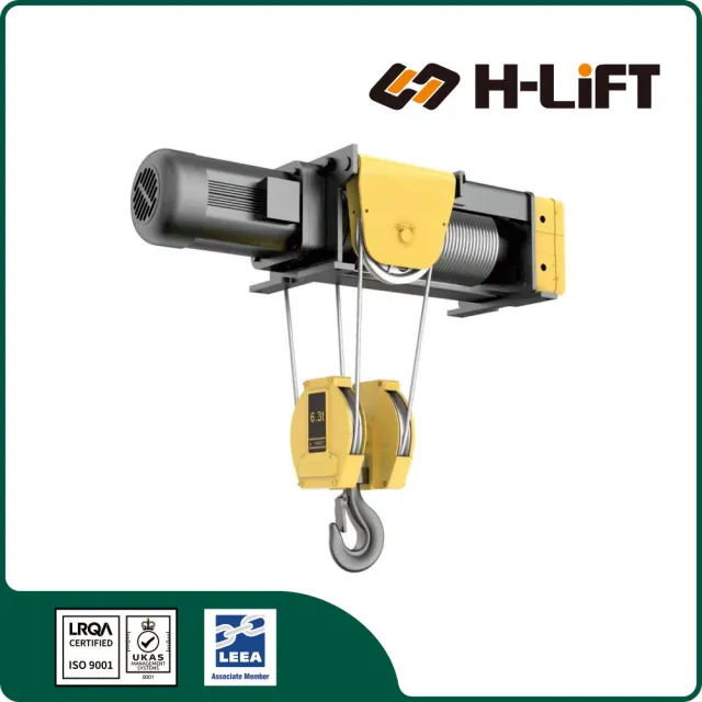 foot-mounted electric wire rope hoist product