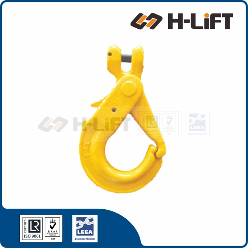 G80 Clevis Self-Locking Hook (NCS) | Safety Chain Hook | H-Lift