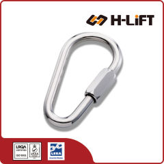 Quick Link Pear Shaped Zinc Plated