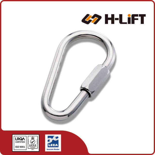 Quick Link Pear Shaped Zinc Plated