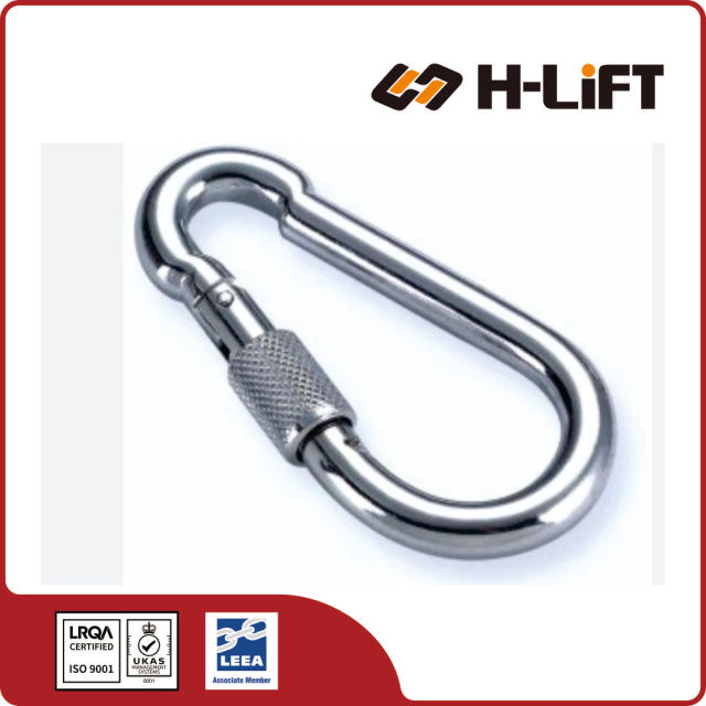 Snap Hook with Screw Zinc Plated