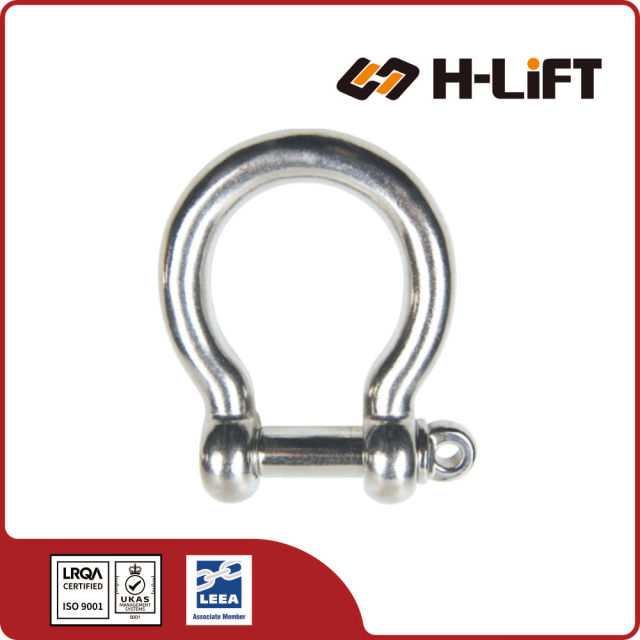 Stainless Steel European Type Large Bow Shackle