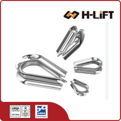 Stainless Steel European Commercial Wire Rope Thimble