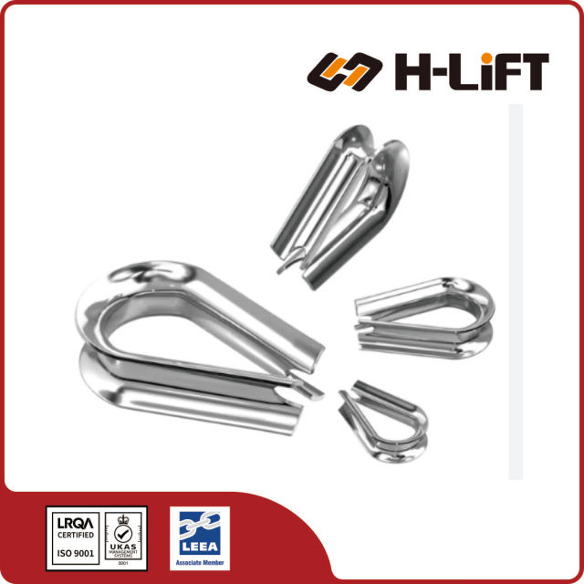 Stainless Steel European Commercial Wire Rope Thimble