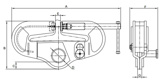 Universal Beam Clamp