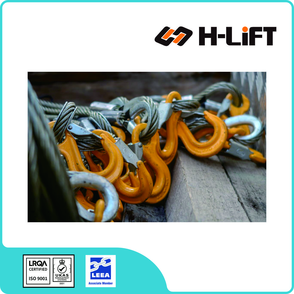 Nobles Rigging Card Wire Rope Slings | Steel Cable Lifting Assemblies EN 13414 - H-Lift