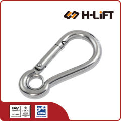 Stainless Steel Snap Hook with Eyelet
