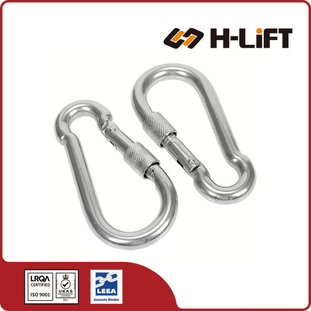 Stainless Steel Snap Hook with Screw