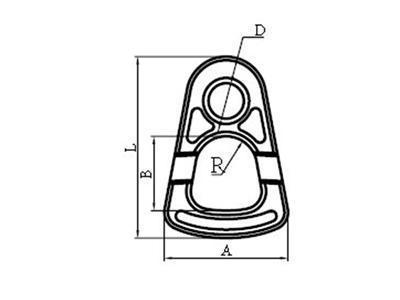 H-Lift Grade 80 Alloy Steel Lift Ring Recessed