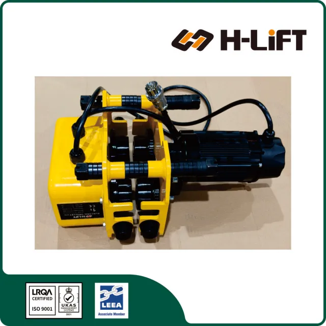 motorized trolley component for electric chain hoist