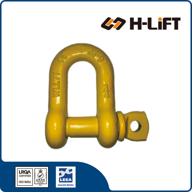 Grade 80 Screw Pin Alloy Chain Shackle SDS type