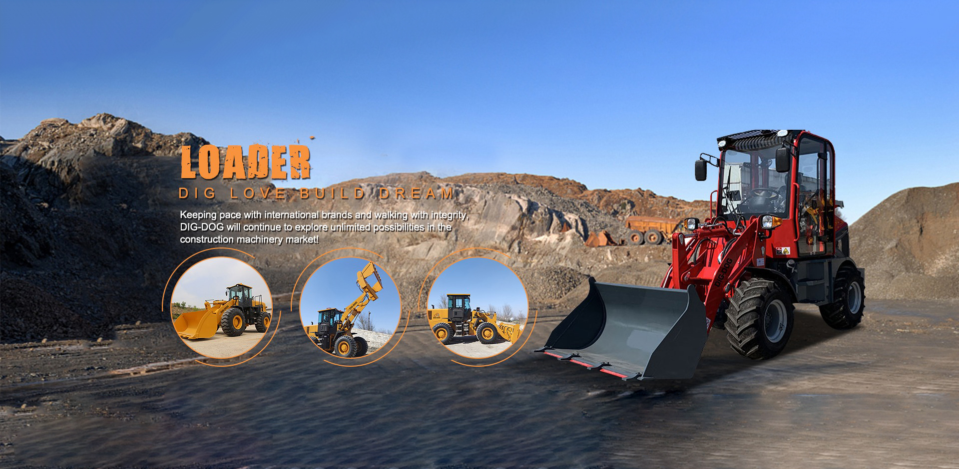 Wheel Loader models and their functions