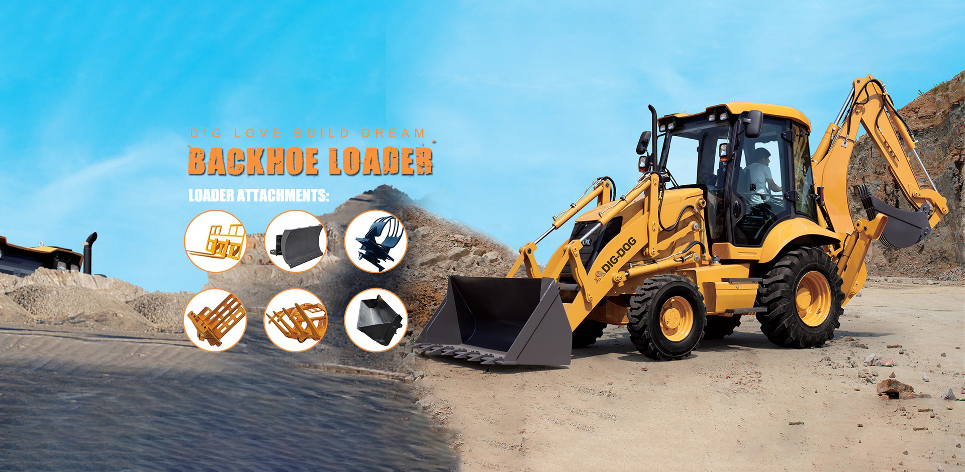 Backhoe Loaders make your work more efficient