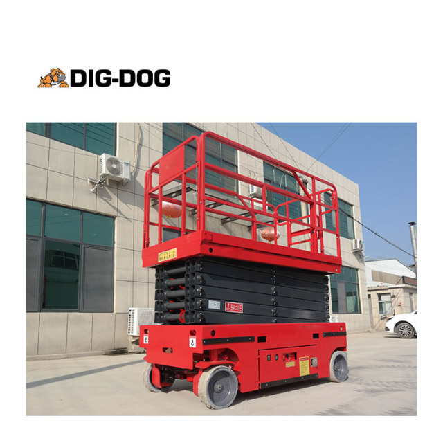 DIG-DOG Scissor lift factory all terrain mini manlift self propelled electric scissor lift Aerial work platform scissor lift,DIG‑DOG | Versatile Compact Excavators & Loaders for Tough Jobs