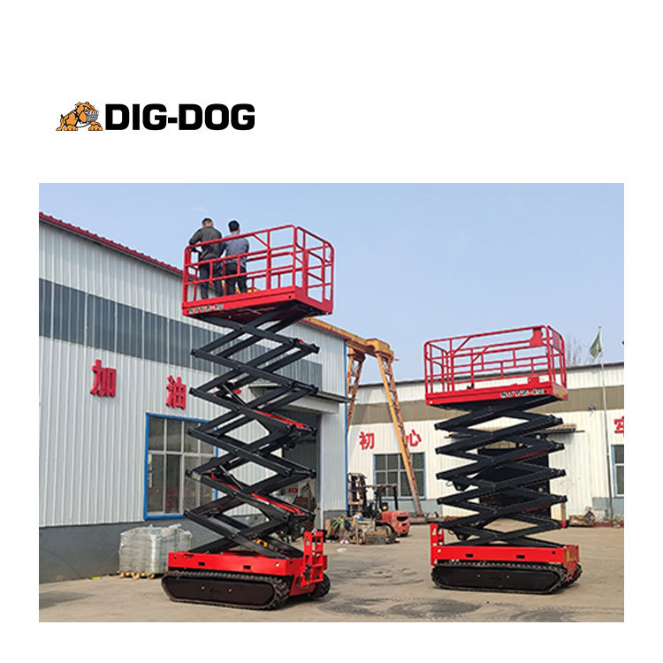 DIG-DOG Crawler Electric Scissor Lifts,DIG‑DOG | Versatile Compact Excavators & Loaders for Tough Jobs