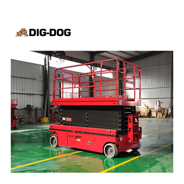 DIG-DOG Scissor lift factory all terrain mini manlift self propelled electric scissor lift Aerial work platform scissor lift,DIG‑DOG | Versatile Compact Excavators & Loaders for Tough Jobs