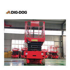 DIG-DOG Scissor lift factory all terrain mini manlift self propelled electric scissor lift Aerial work platform scissor lift,DIG‑DOG | Versatile Compact Excavators & Loaders for Tough Jobs