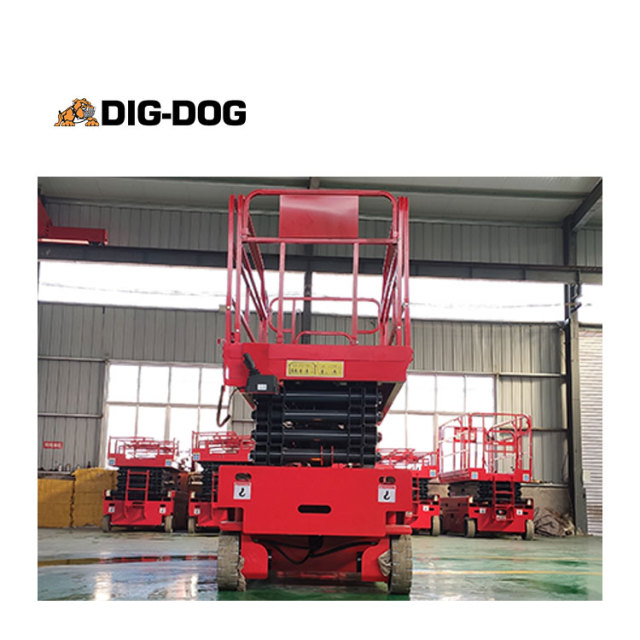 DIG-DOG Scissor lift factory all terrain mini manlift self propelled electric scissor lift Aerial work platform scissor lift,DIG‑DOG | Versatile Compact Excavators & Loaders for Tough Jobs