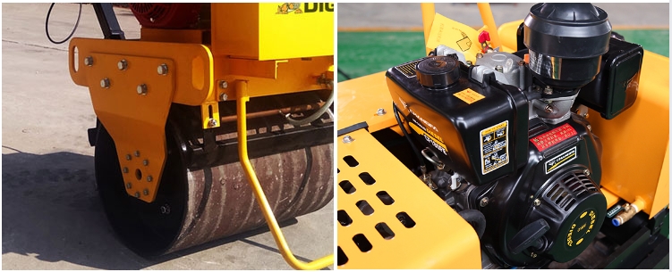 details about DIG-DOG DMR300 Vibrating Compact Roller, Walk Behind Roller Manufacturer